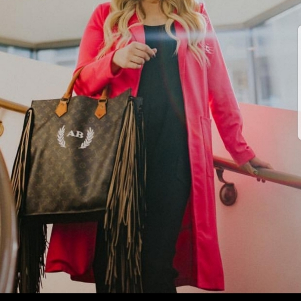 Hot pink blazer